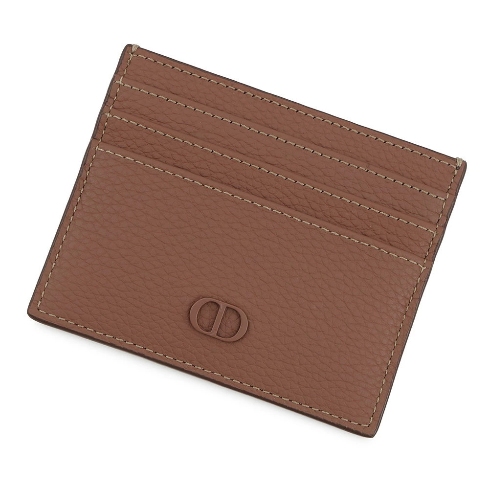 Dior | Bags | Christian Dior Card Case Wallet Cd Icon Calf Leather